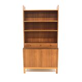 Scandinavian teak bookcase chest of drawers, Sweden, 1960