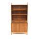 Commode-bibliothèque scandinave en teck, Suède, 1960