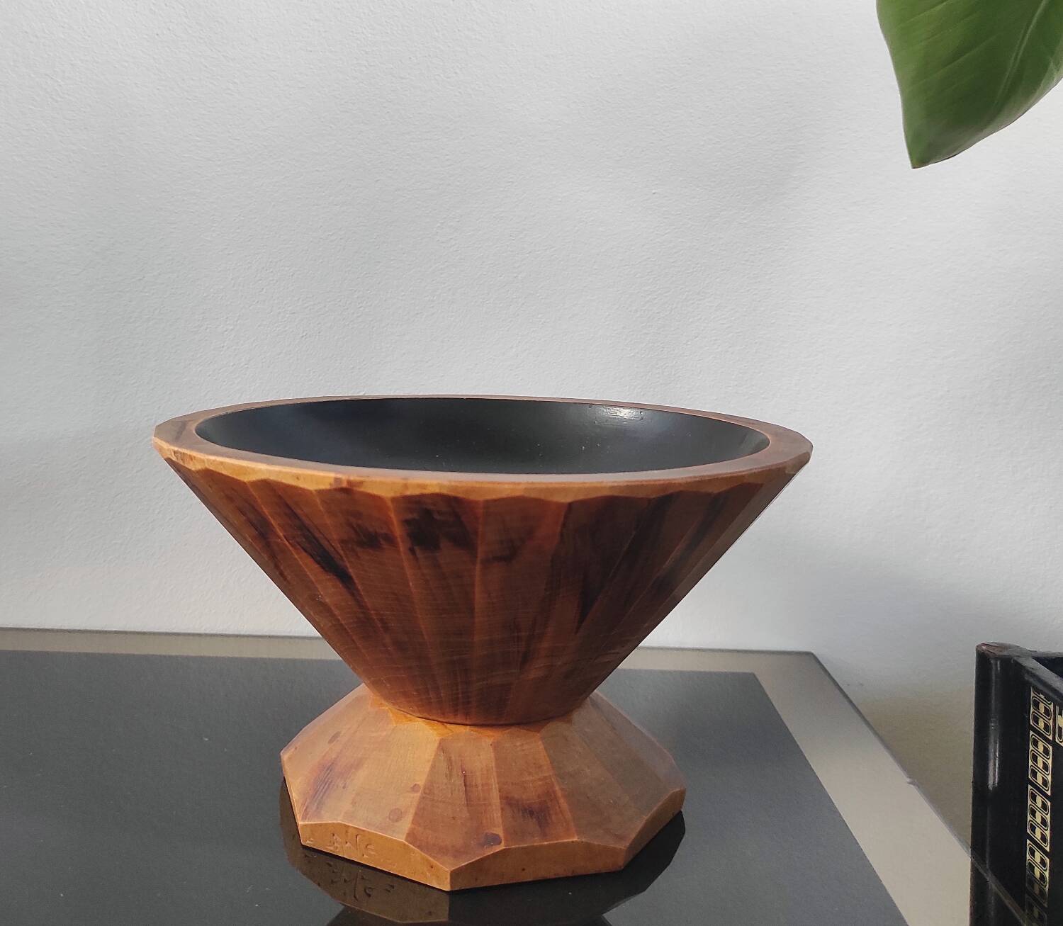 Salad bowl, vintage fruit bowl, Modernist