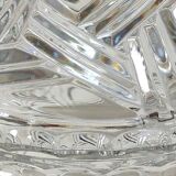 Elegant crystal candy box, with geometric design, Boho-Chic style
