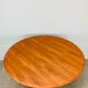 Table ronde scandinave en teck, 1960