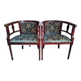 Fauteuils de bureau Art Déco années 30