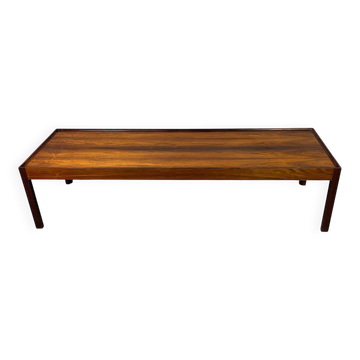 Rare Elegant Mid-Century Rosewood Coffee Table by Pesch. Germany, 1960s.