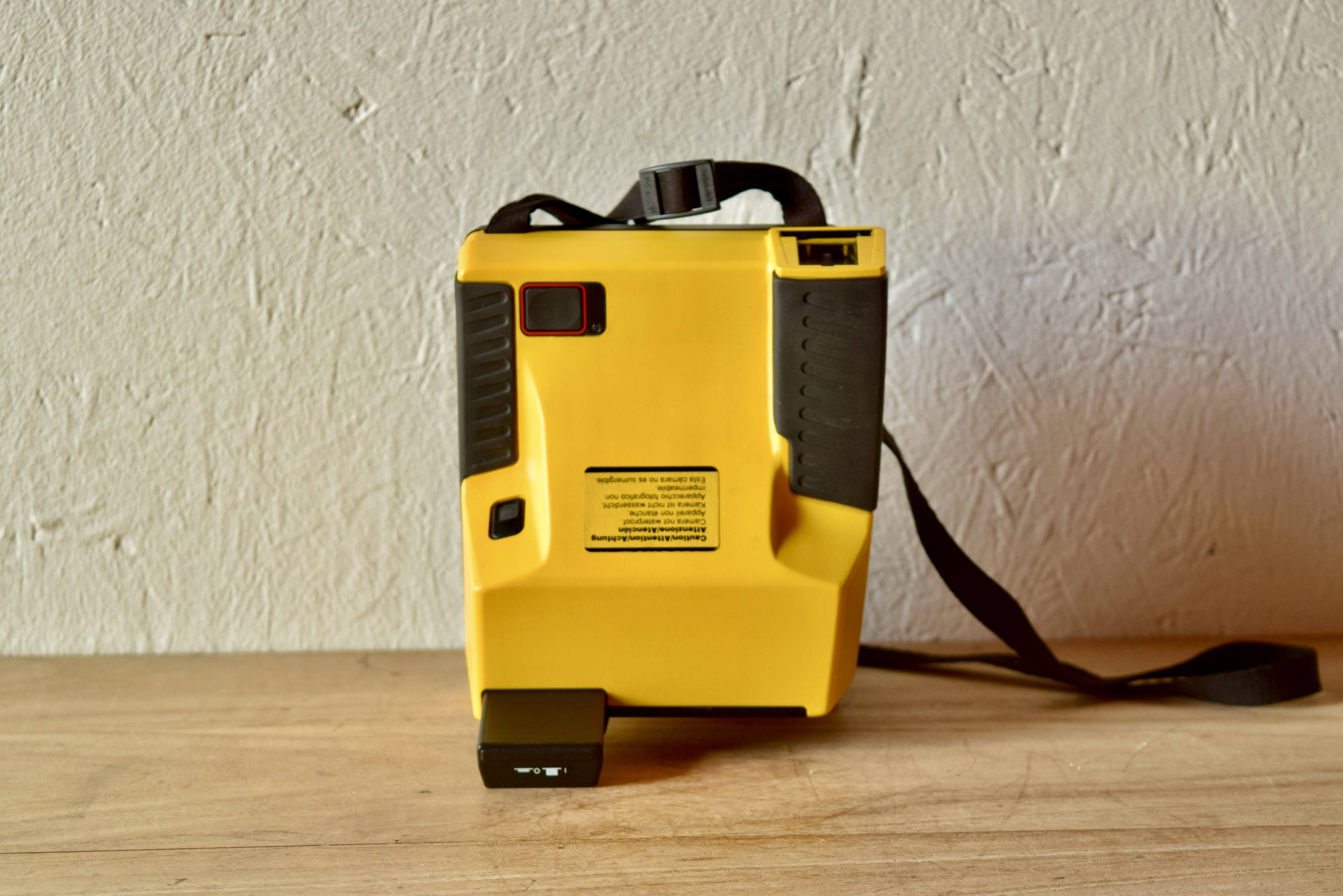 Polaroid Impulse - vintage yellow instant camera