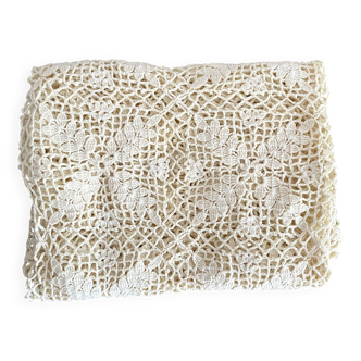 Plaid, crochet bedspread 90X140 cm