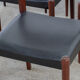 6 vintage Scandinavian rosewood chairs - 1960