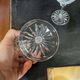 2 verres à pied en cristal DAUM modèle Bolero
