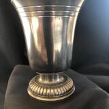 Cup, gothic medieval style pewter cup