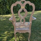 Italian cane armchair
