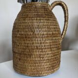 Thermos carafe covered in wickerdesign Ola Olson for Xtra 1980