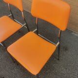 Tubmenager orange vintage chairs