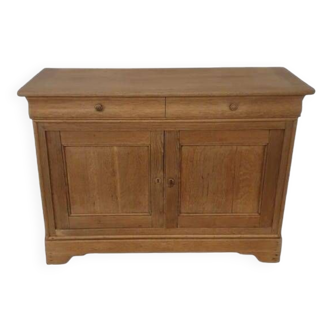 Low solid oak sideboard