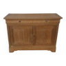 Low solid oak sideboard