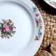 Lot of 6 vintage dessert plates