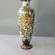 Grand vase floral multicolore en porcelaine Royal Gouda Porcelain Zuid Holland