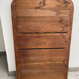 Large gilded patinated trumeau mirror