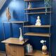 Etagère scandinave vintage modulable, années 60
