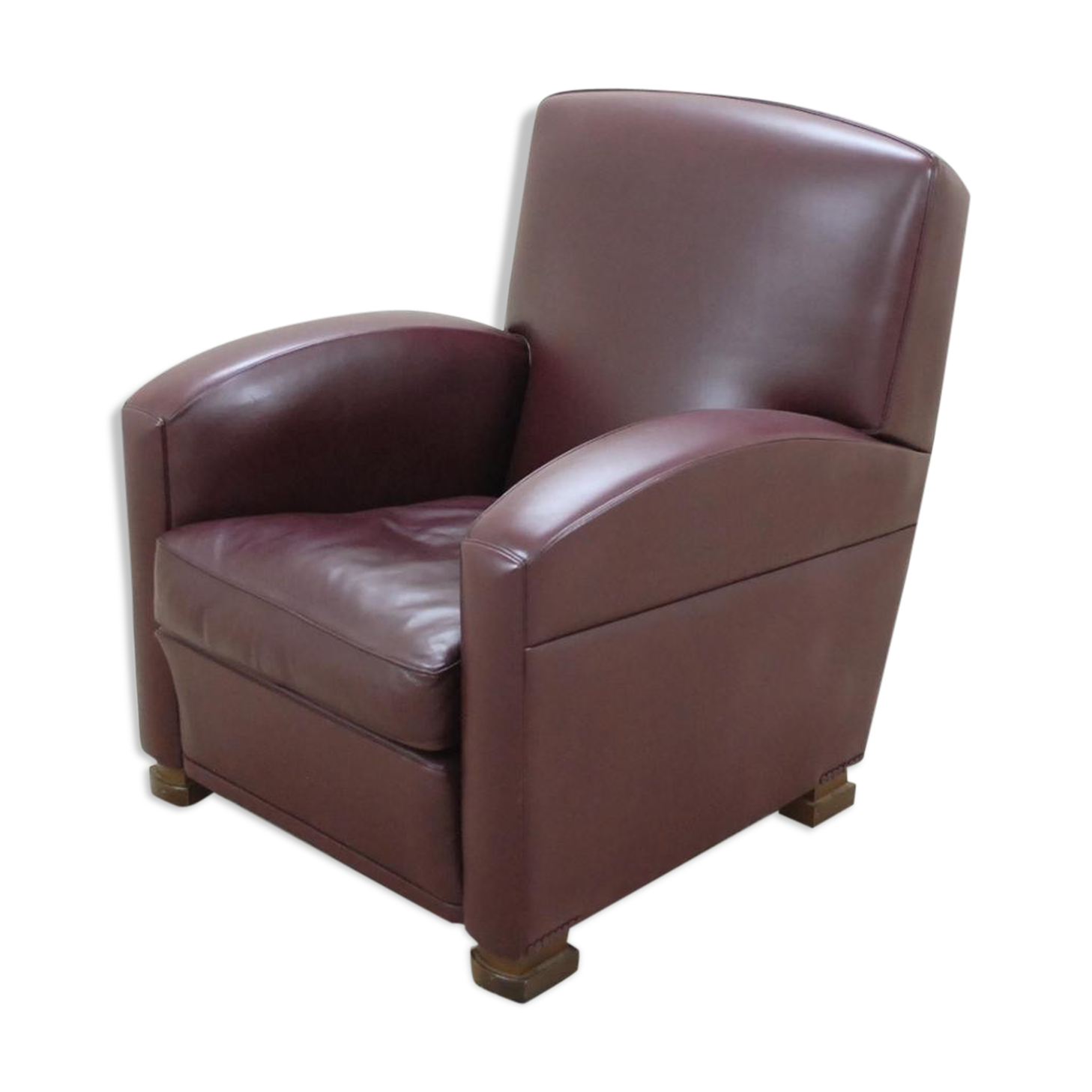 Tabarin Chair leather from Poltrona Frau, Italy, 1989