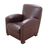 Tabarin Chair leather from Poltrona Frau, Italy, 1989