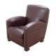 Tabarin Chair leather from Poltrona Frau, Italy, 1989