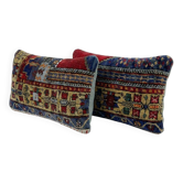 Set of 2 vintage Turkish cushion covers 38x58 cm
