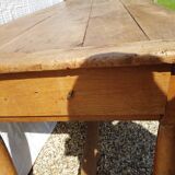 Old cherry farm table