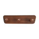 Vintage wall coat rack in formica