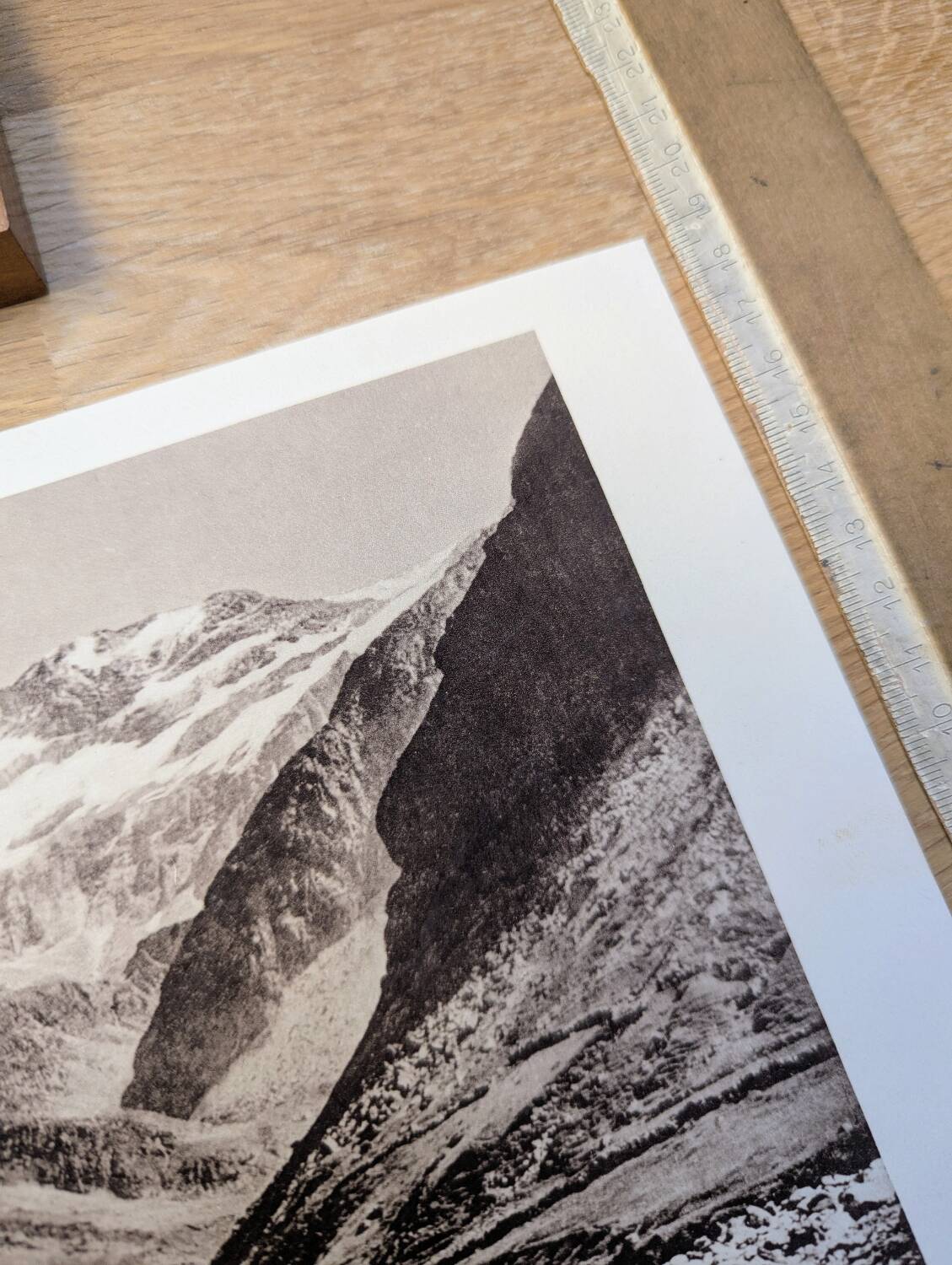 The Héas valley, Hautes-Pyrénées, photo print from 1937.