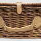 Rectangular wicker trunk