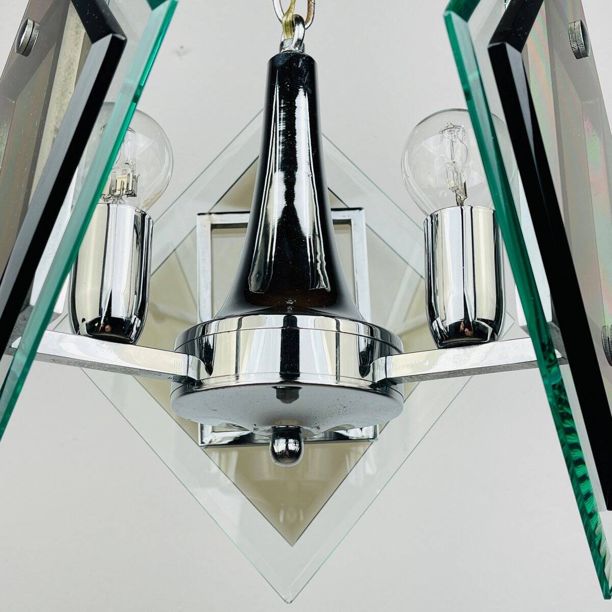 Art glass pendant by Fontana Arte, Italy, 1970s