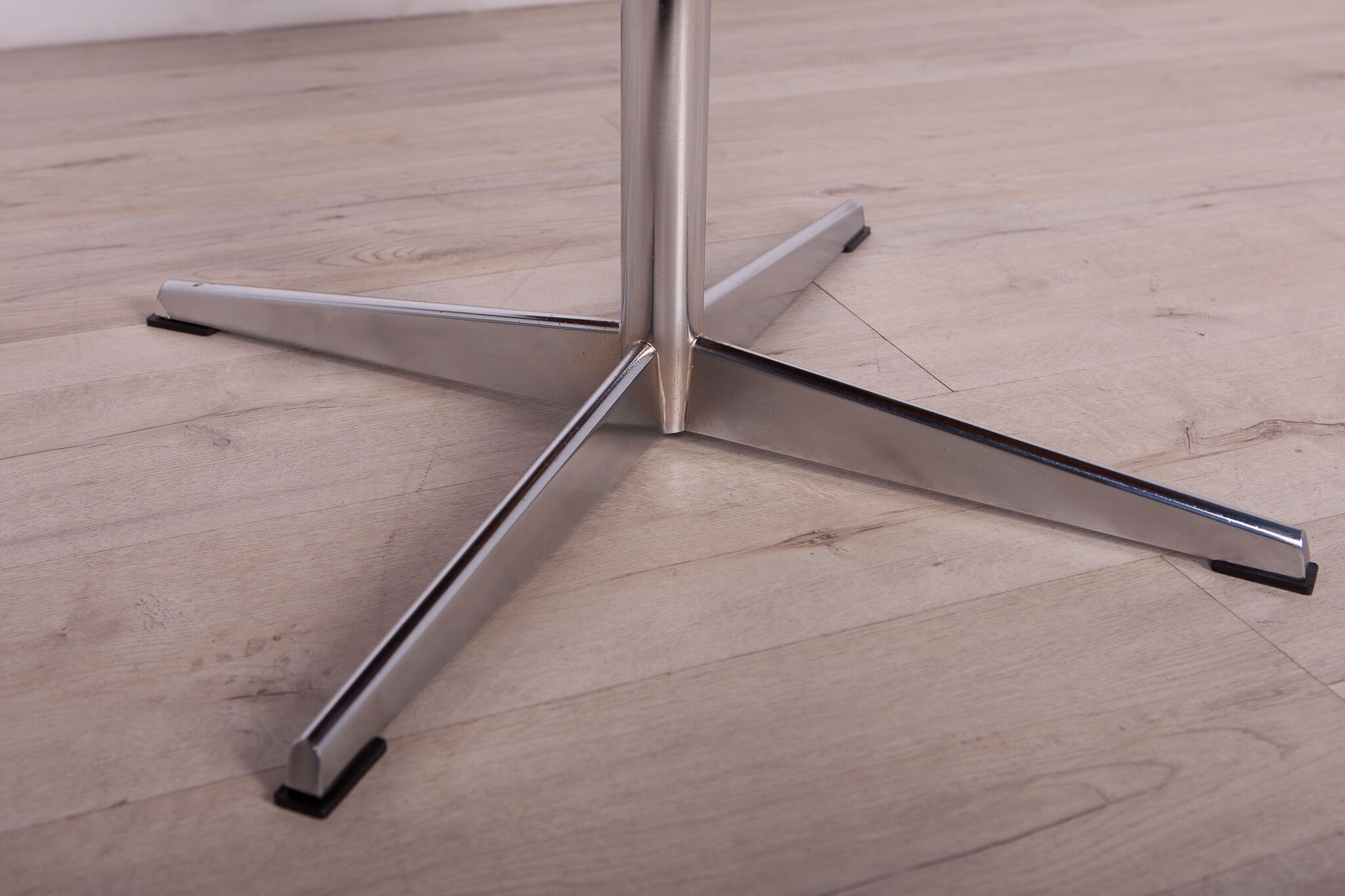 Mid-Century Danish Rosewood & Chrome Coffee Table, 1960s