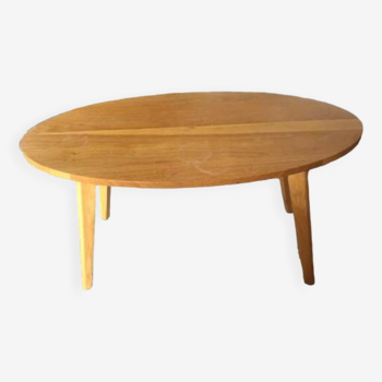 Table basse style scandinave en bois de hêtre