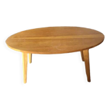 Scandinavian style coffee table in beech wood
