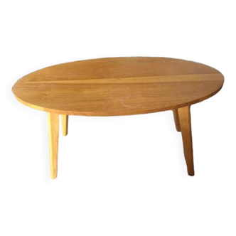 Scandinavian style coffee table in beech wood