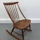 Mid-Century Rocking Chair by Illum Wikkelsø for Niels Eilersen