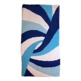 Tapis Contemporain ORA Hooked en Laine (74cm x 143cm), Édition Unique