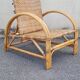 Rattan armchair