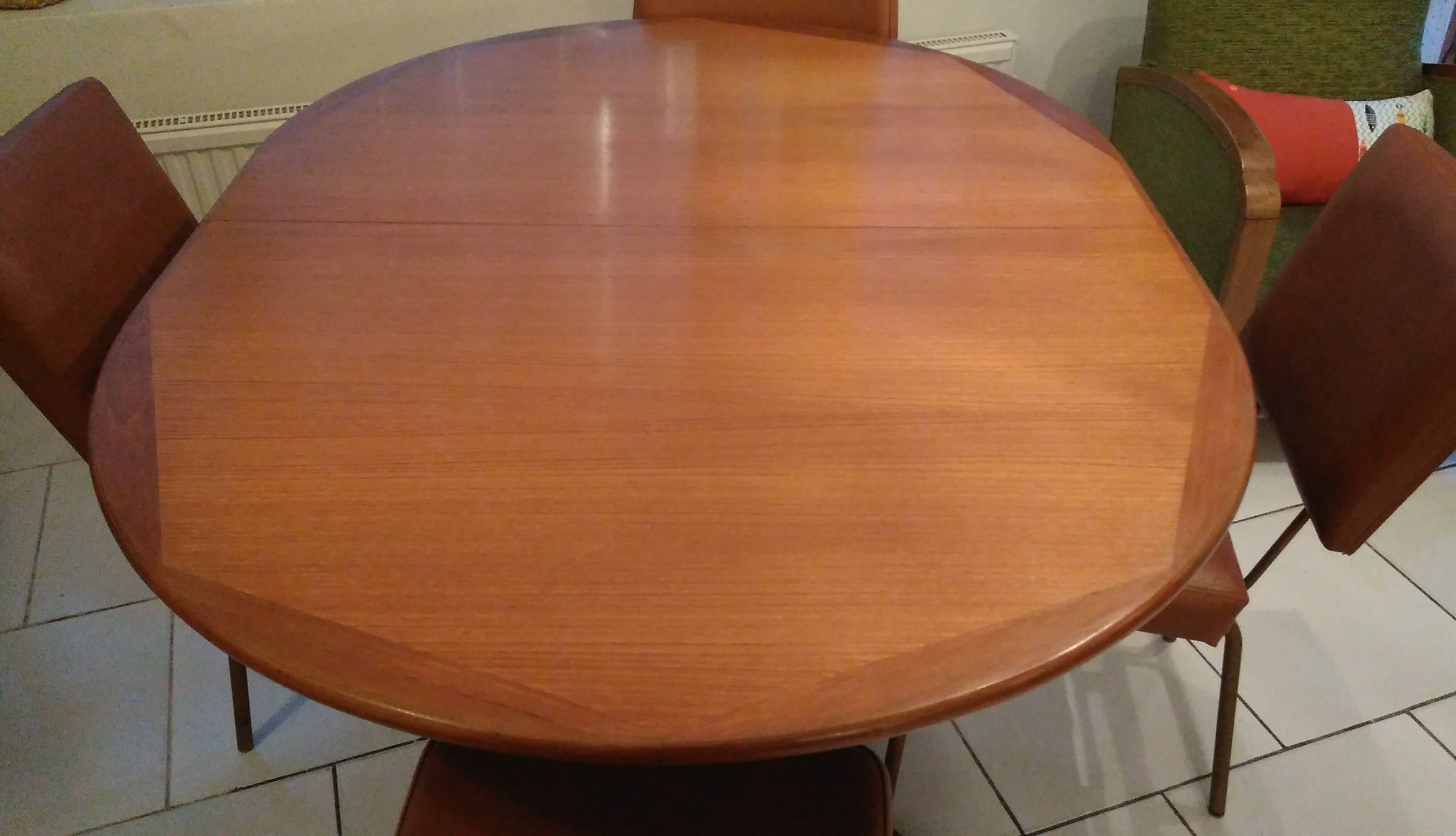 Vintage Scandinavian style dining