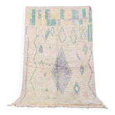Tapis Boujaad vintage 162 x 271 cm - Tapis en laine berbère - Tapis marocain fait main