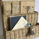 Woven wicker sorter