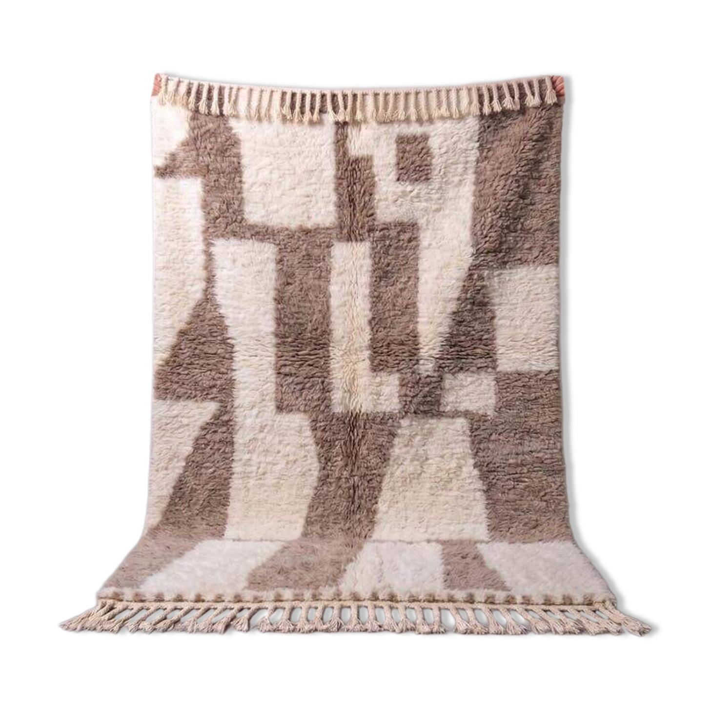 Traditional Moroccan pure wool rug size 250/350 cm