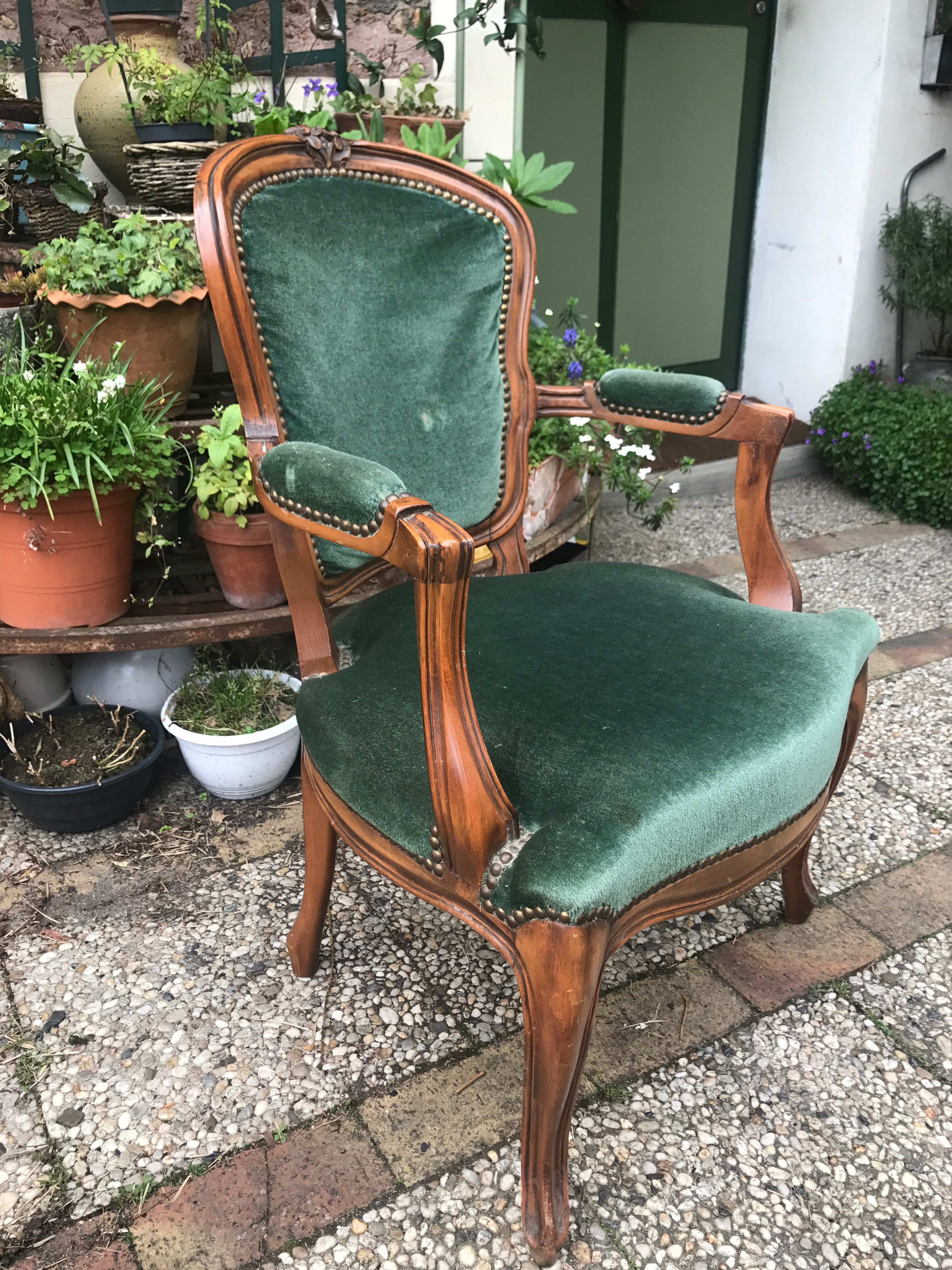 Louis XV style armchair