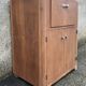 Phonograph, radio, turntable and record cabinet from the 1950s
