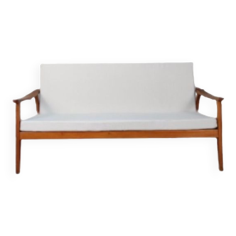 Scandinavian teak sofa from the 50s, 50s, 70s, vintage sofa