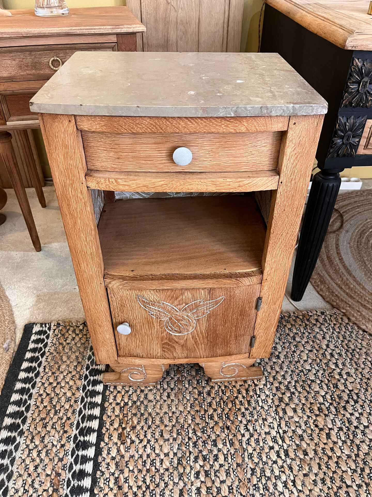 Art Deco bedside table