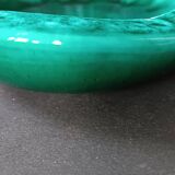 Turquoise glazed ceramic catchall by Giraud Vallauris 1960