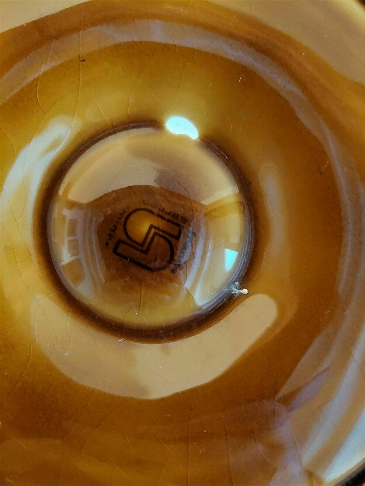 Sarreguemines earthenware oyster plate