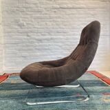 Fauteuil et pouf Earth de Percival Lafer, Brésil, années 1970