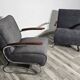 Fauteuils Bauhaus Chrome S411 par Willem Hendrik Gispen pour Mücke Melder