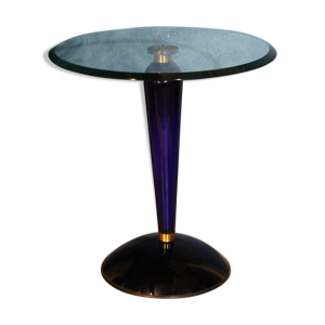 Guéridon verre italie